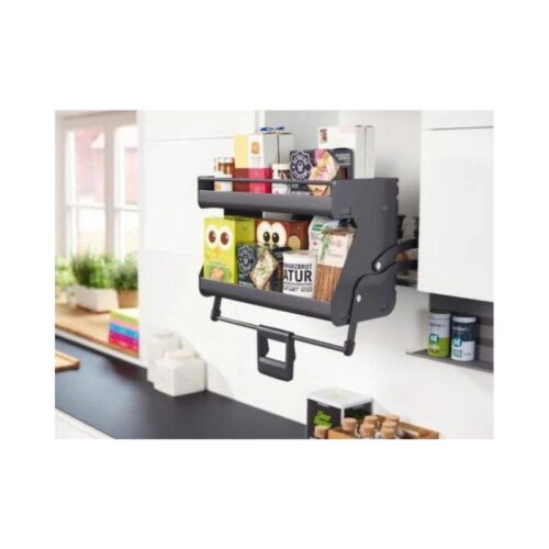 Kệ nâng hạ Imove Anthracite Double 600mm Hafele 504.68.323