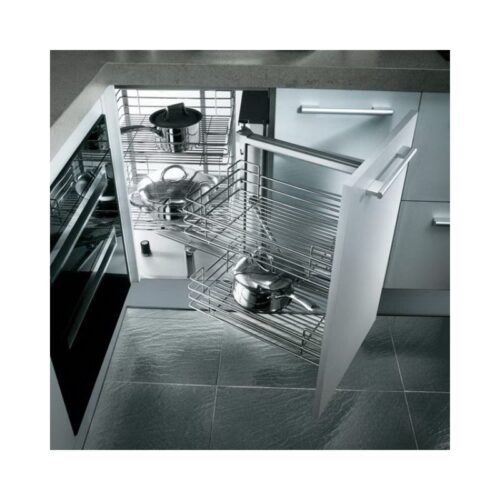 Bộ rổ góc gắn cánh trước, mở phải CLEARANCE Hafele 548.21.002