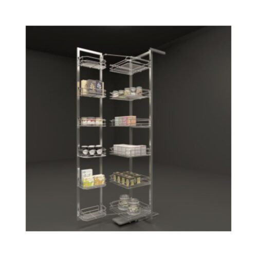 Tủ cao 6 tầng DOLCE Cucina 548.65.232 mạ chrome