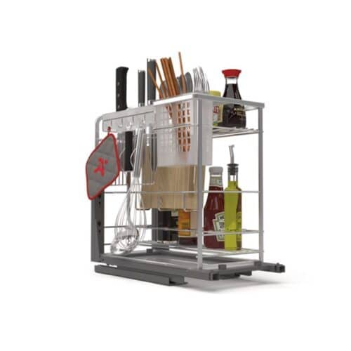 Bộ rổ dao thớt, chai lọ Hafele Sonata 549.20.012 200mm