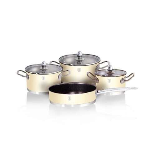 Bộ nồi Hafele Berlinger Haus 7 món màu kem 531.08.006