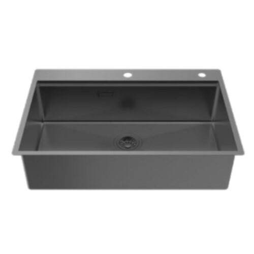 Chậu rửa bát Hafele WS R10 HS25-SSN1S-7650 567.24.485 Đen