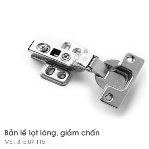 Bản lề giảm chấn lọt lòng DYI Inox 304 Hafele 315.07.115