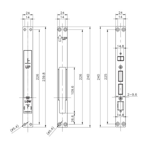 Khoan khoá điện tử Hafele 912.21.046